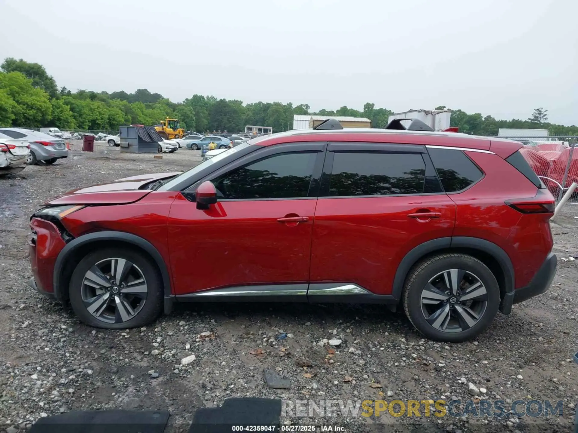 14 Photograph of a damaged car 5N1AT3CA5MC725255 NISSAN ROGUE 2021