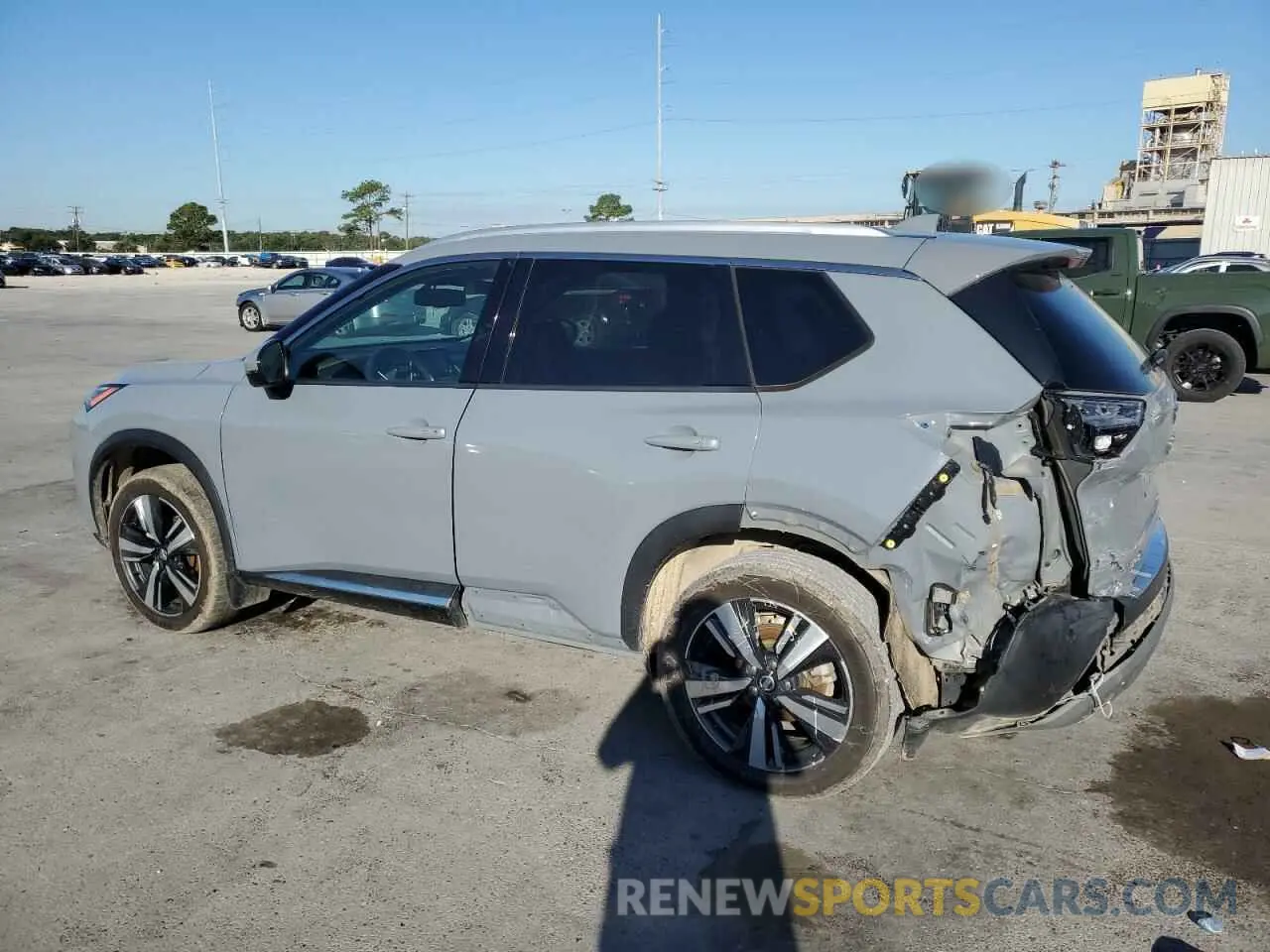 2 Photograph of a damaged car 5N1AT3CA7MC847759 NISSAN ROGUE 2021