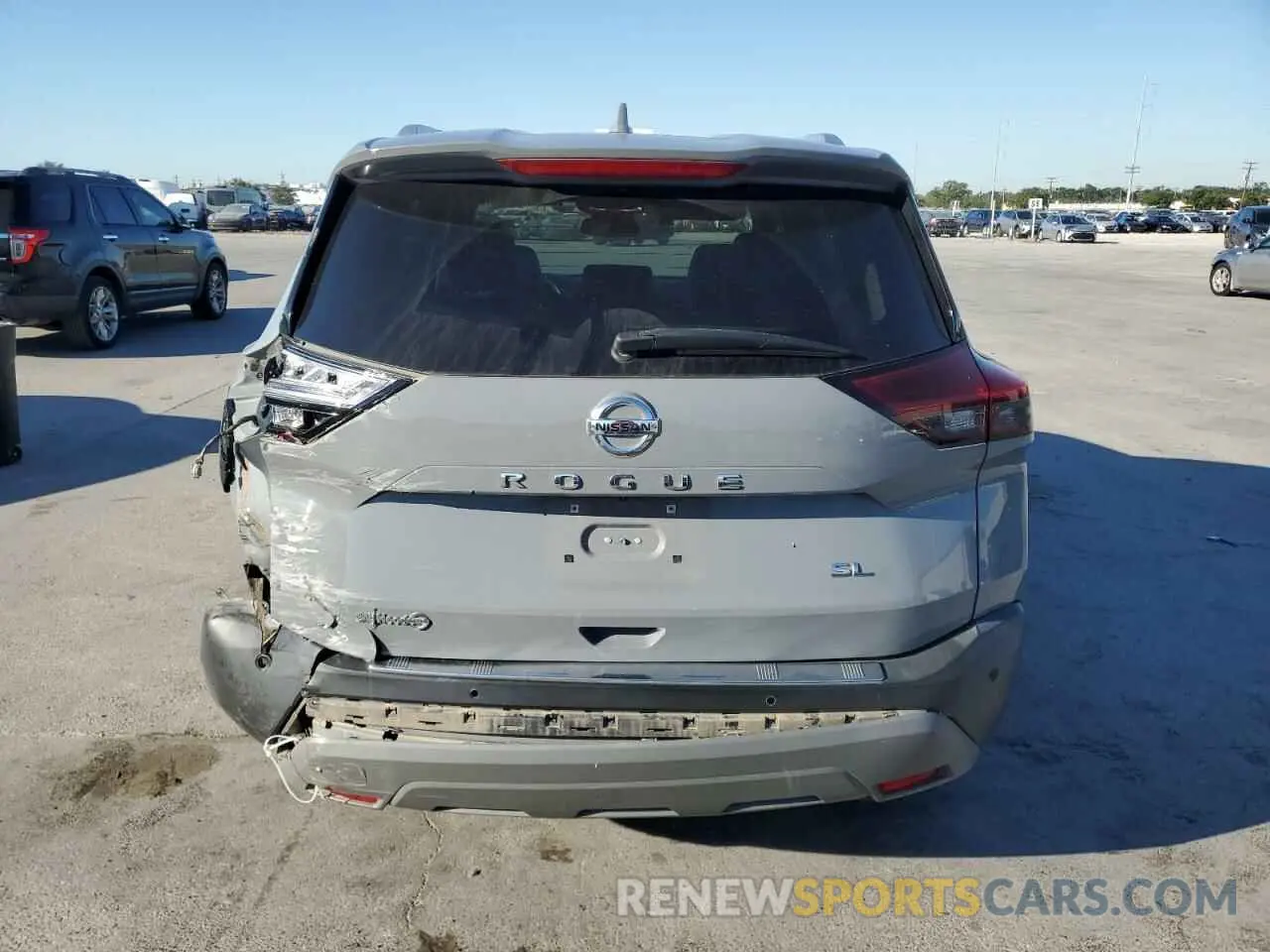 6 Photograph of a damaged car 5N1AT3CA7MC847759 NISSAN ROGUE 2021