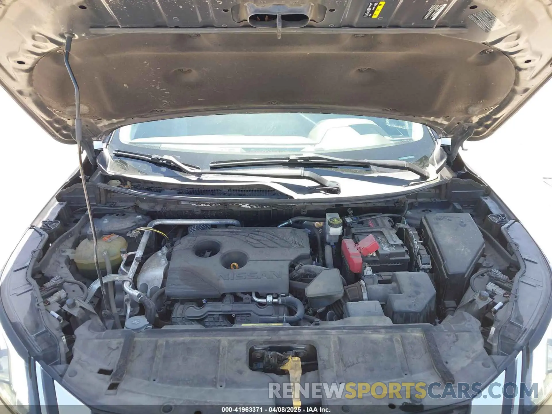 10 Photograph of a damaged car 5N1AT3CA8MC684040 NISSAN ROGUE 2021