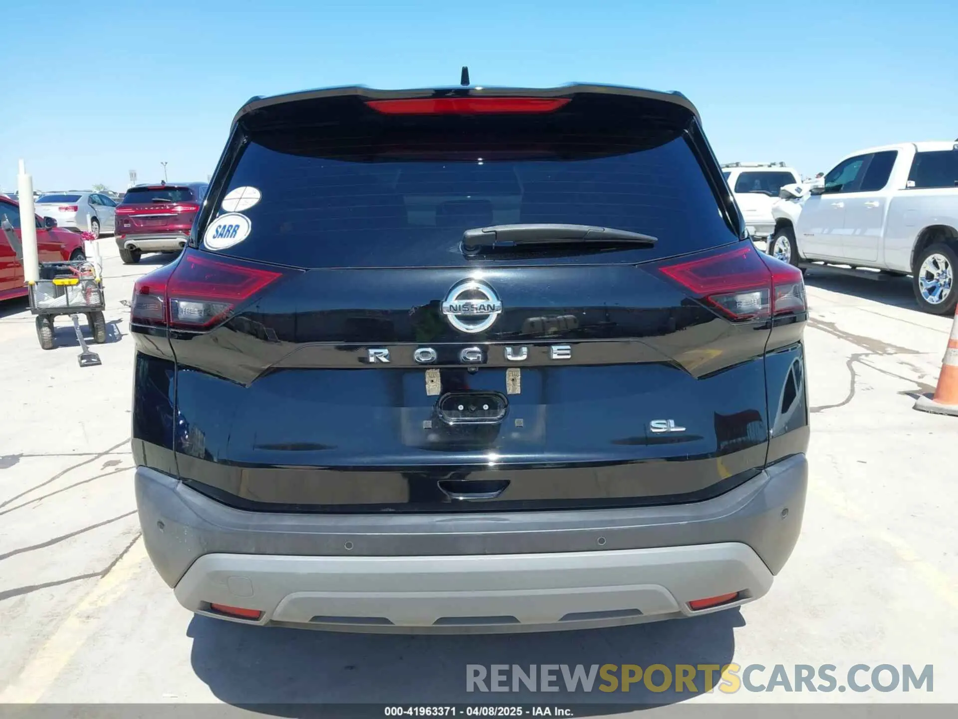 16 Photograph of a damaged car 5N1AT3CA8MC684040 NISSAN ROGUE 2021