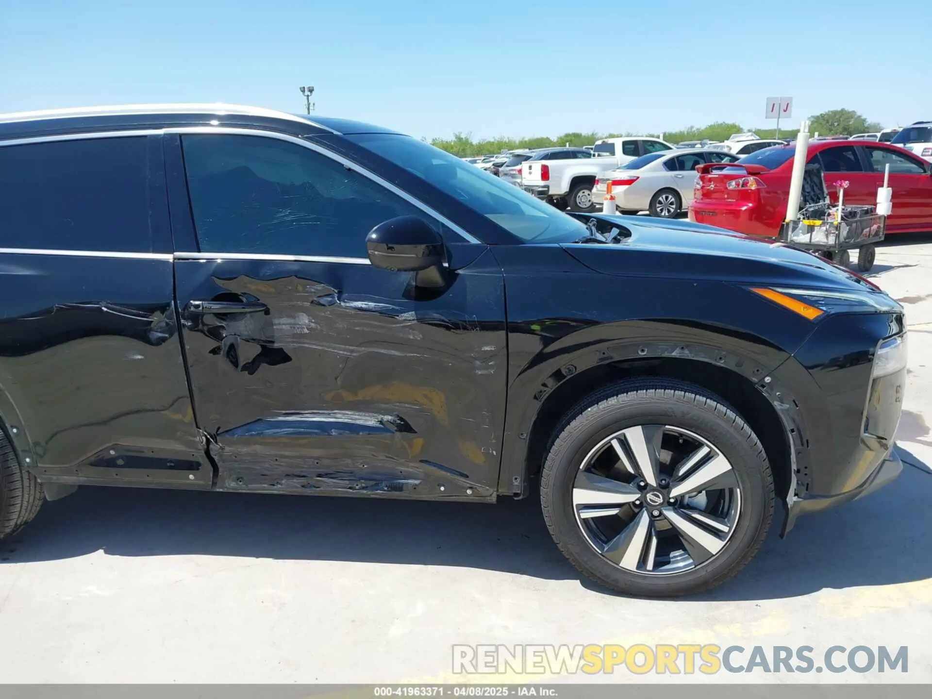 6 Photograph of a damaged car 5N1AT3CA8MC684040 NISSAN ROGUE 2021