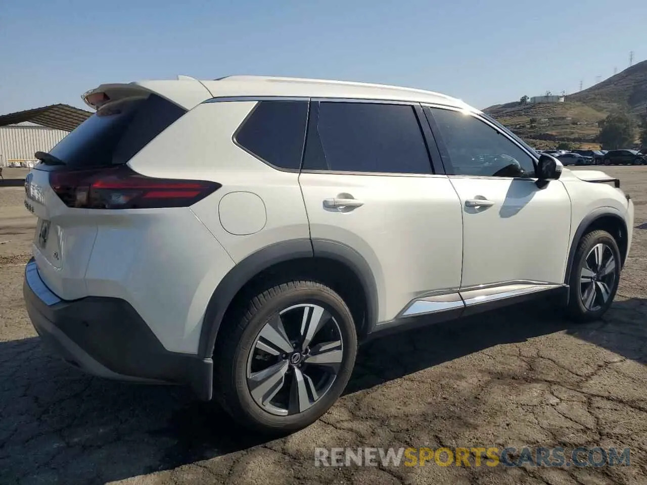 3 Photograph of a damaged car 5N1AT3CA8MC719935 NISSAN ROGUE 2021