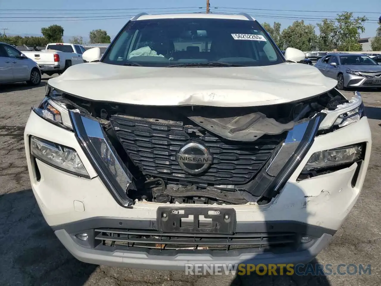 5 Photograph of a damaged car 5N1AT3CA8MC719935 NISSAN ROGUE 2021