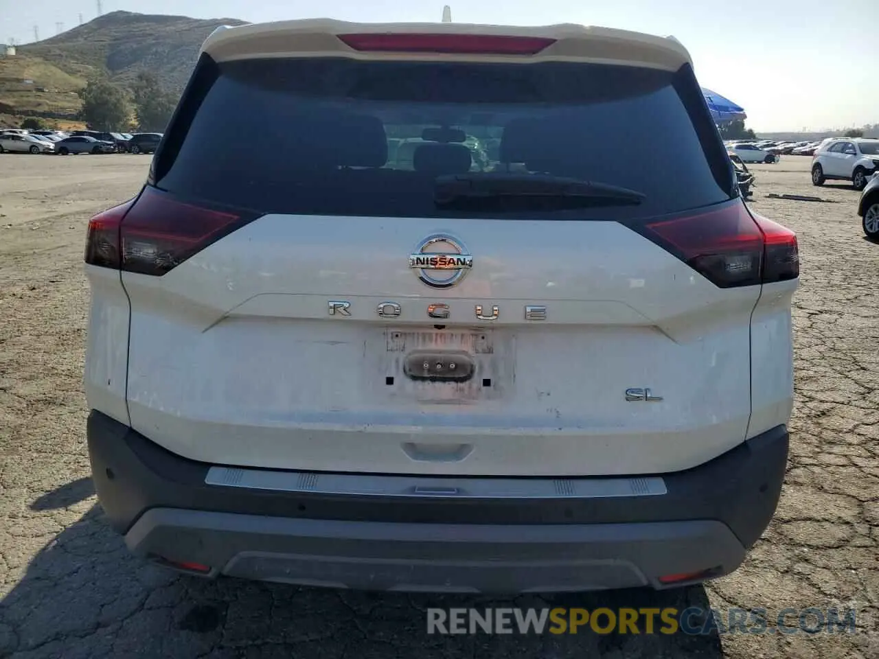6 Photograph of a damaged car 5N1AT3CA8MC719935 NISSAN ROGUE 2021