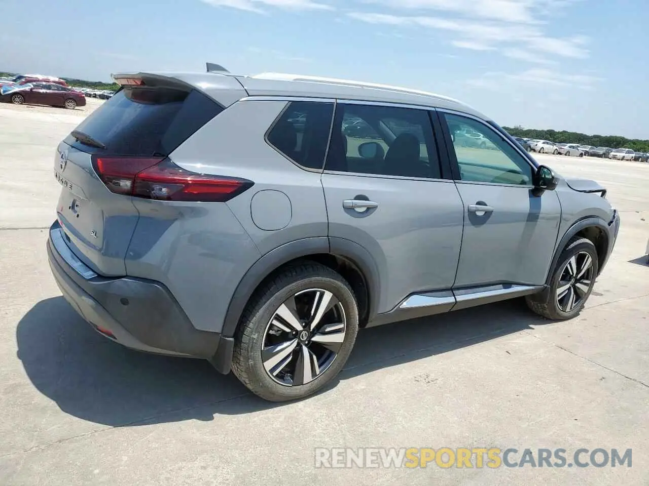 3 Photograph of a damaged car 5N1AT3CA8MC807240 NISSAN ROGUE 2021