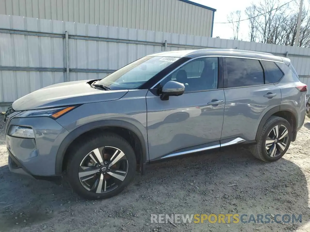 1 Photograph of a damaged car 5N1AT3CA8MC828296 NISSAN ROGUE 2021