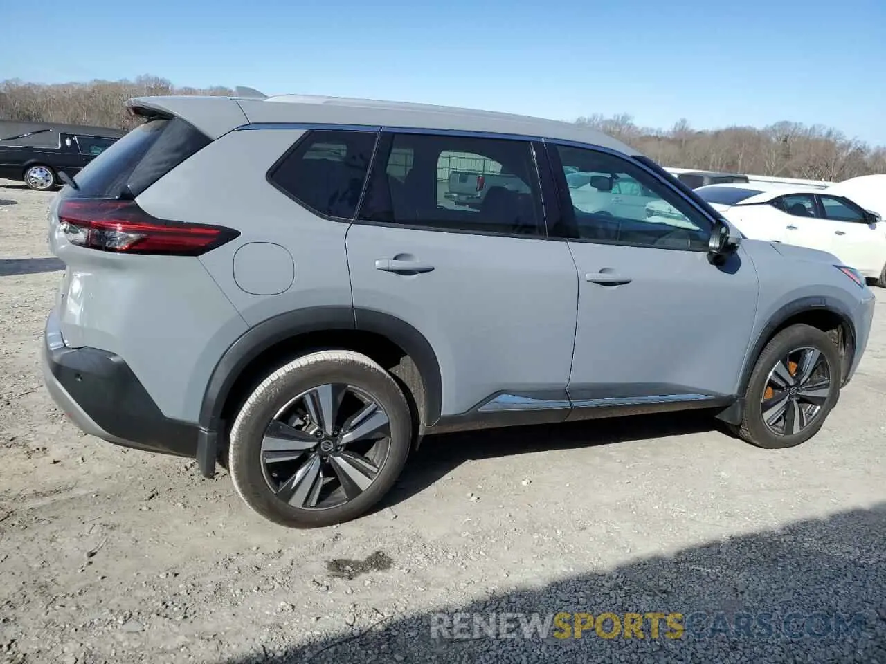 3 Photograph of a damaged car 5N1AT3CA8MC828296 NISSAN ROGUE 2021