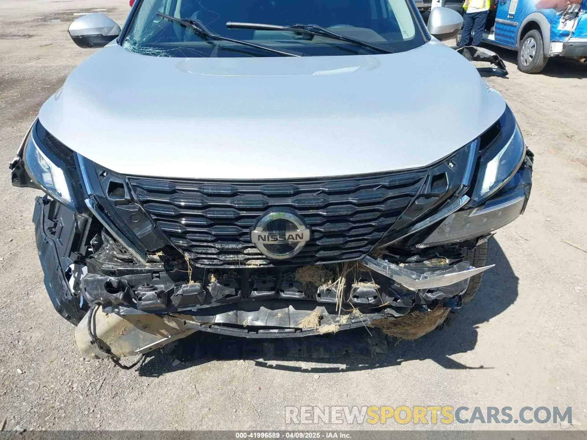10 Photograph of a damaged car 5N1AT3CAXMC709536 NISSAN ROGUE 2021
