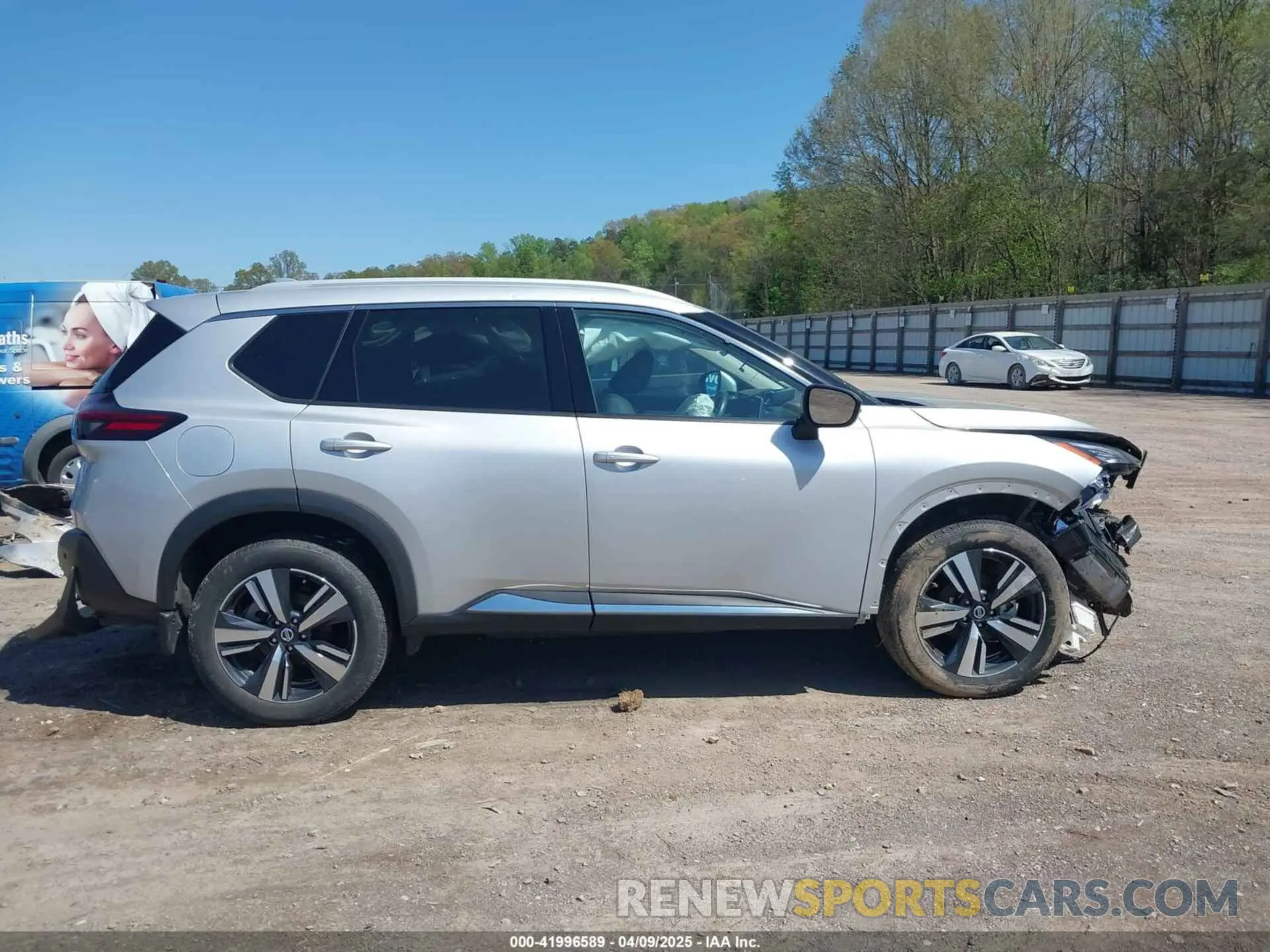 14 Photograph of a damaged car 5N1AT3CAXMC709536 NISSAN ROGUE 2021