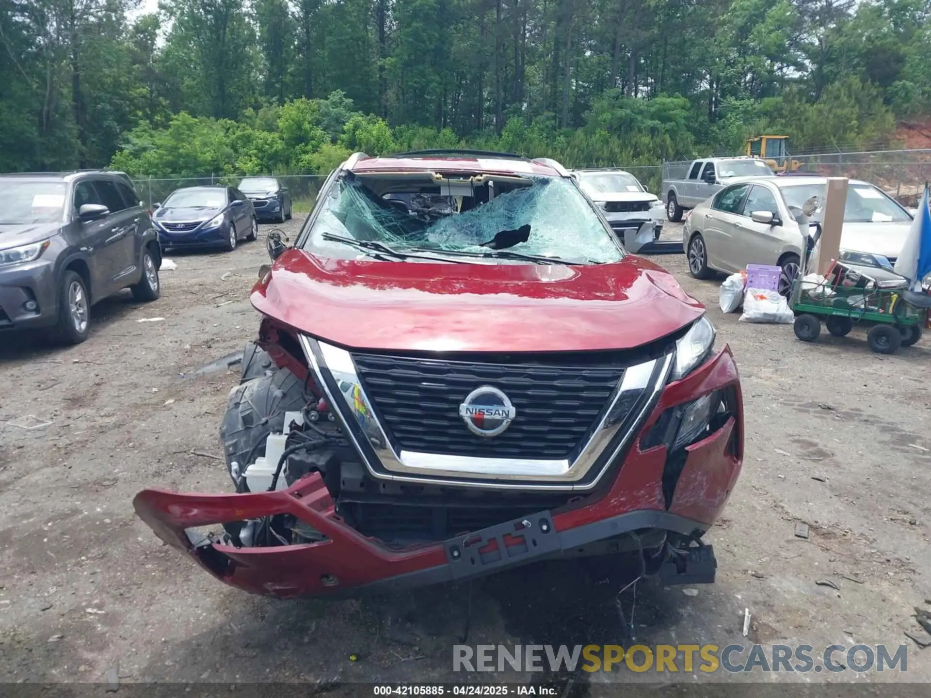 6 Photograph of a damaged car 5N1AT3CAXMC757537 NISSAN ROGUE 2021
