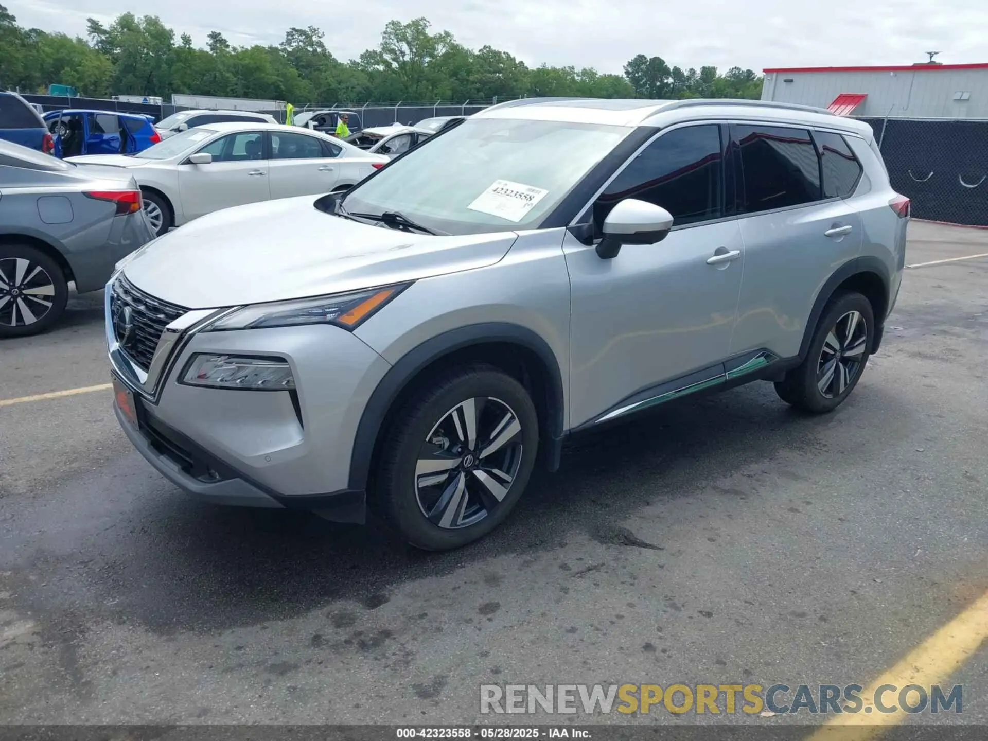2 Photograph of a damaged car 5N1AT3CAXMC818465 NISSAN ROGUE 2021