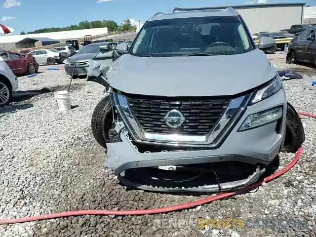 14 Photograph of a damaged car 5N1AT3CAXMC829689 NISSAN ROGUE 2021
