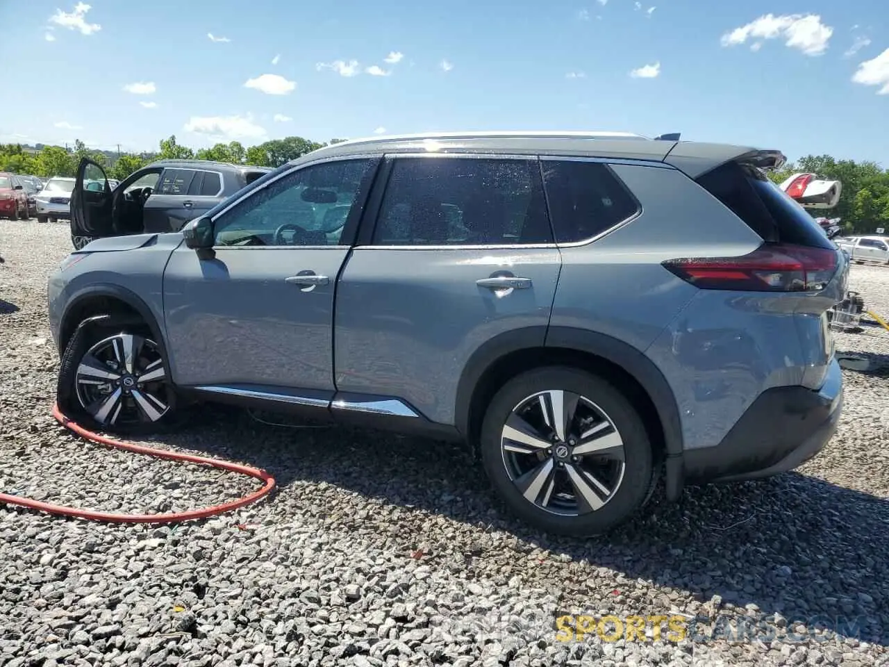 2 Photograph of a damaged car 5N1AT3CAXMC829689 NISSAN ROGUE 2021