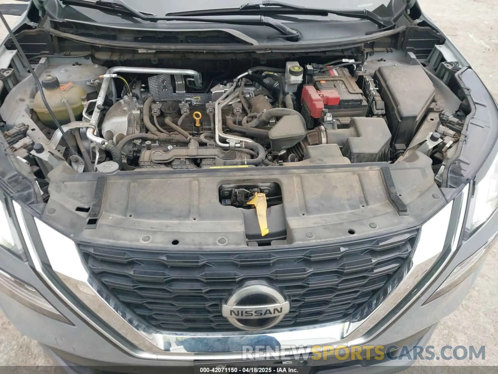 10 Photograph of a damaged car 5N1AT3CB1MC793223 NISSAN ROGUE 2021