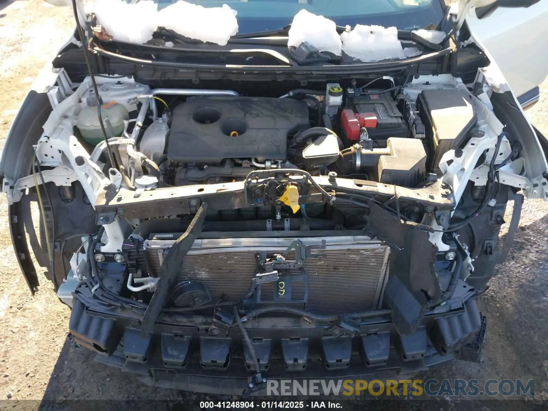 10 Photograph of a damaged car 5N1AT3CB2MC681109 NISSAN ROGUE 2021