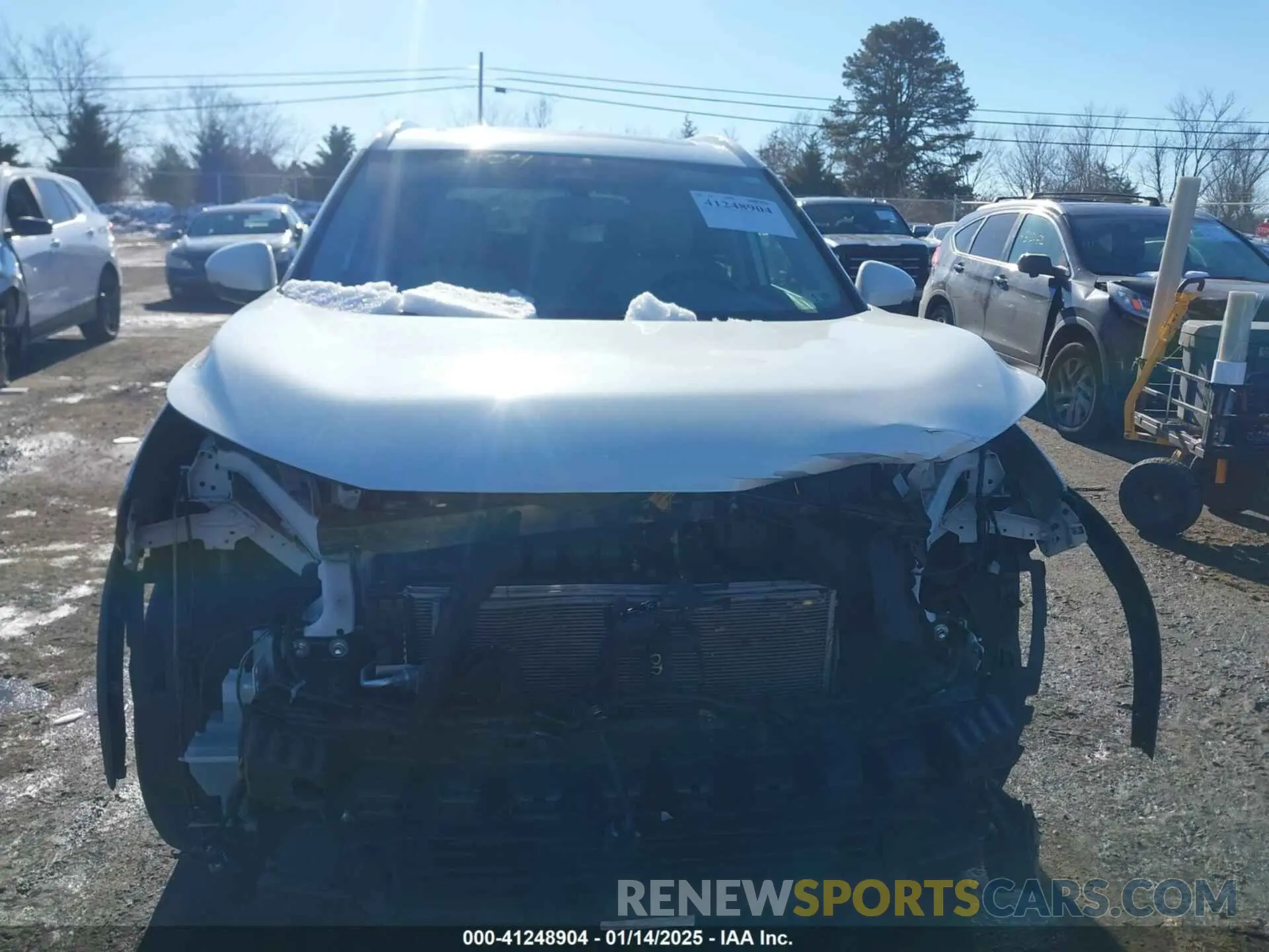 12 Photograph of a damaged car 5N1AT3CB2MC681109 NISSAN ROGUE 2021