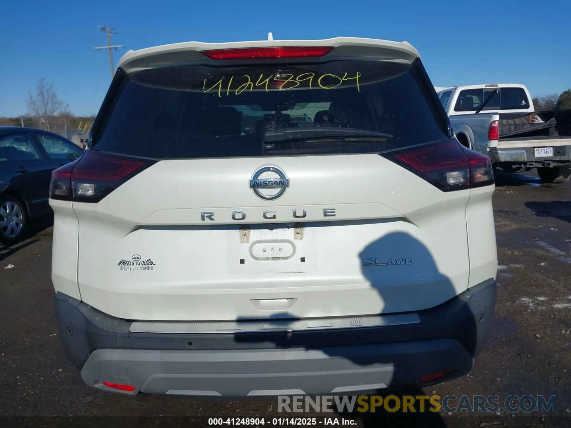 16 Photograph of a damaged car 5N1AT3CB2MC681109 NISSAN ROGUE 2021