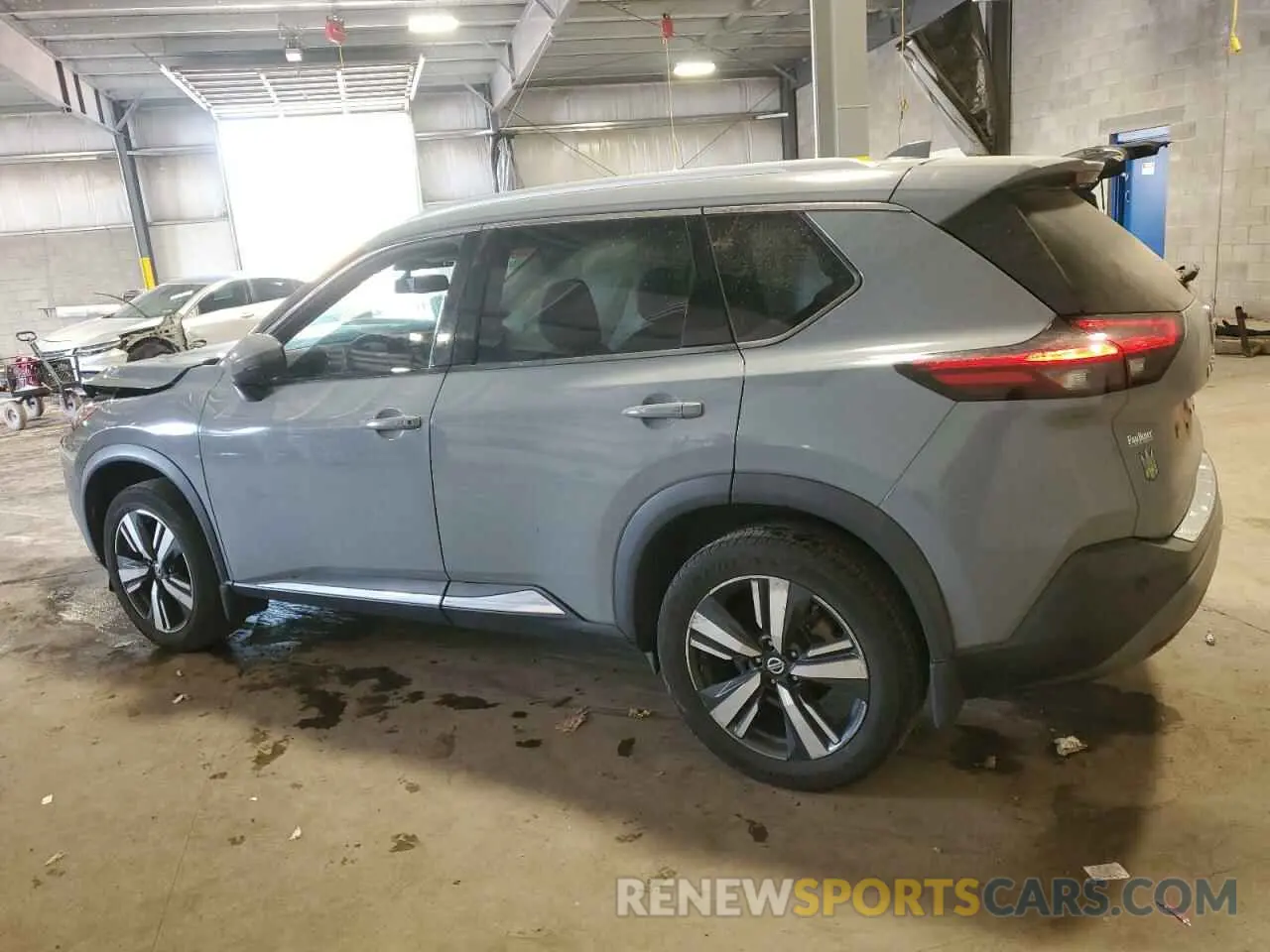 2 Photograph of a damaged car 5N1AT3CB2MC718398 NISSAN ROGUE 2021