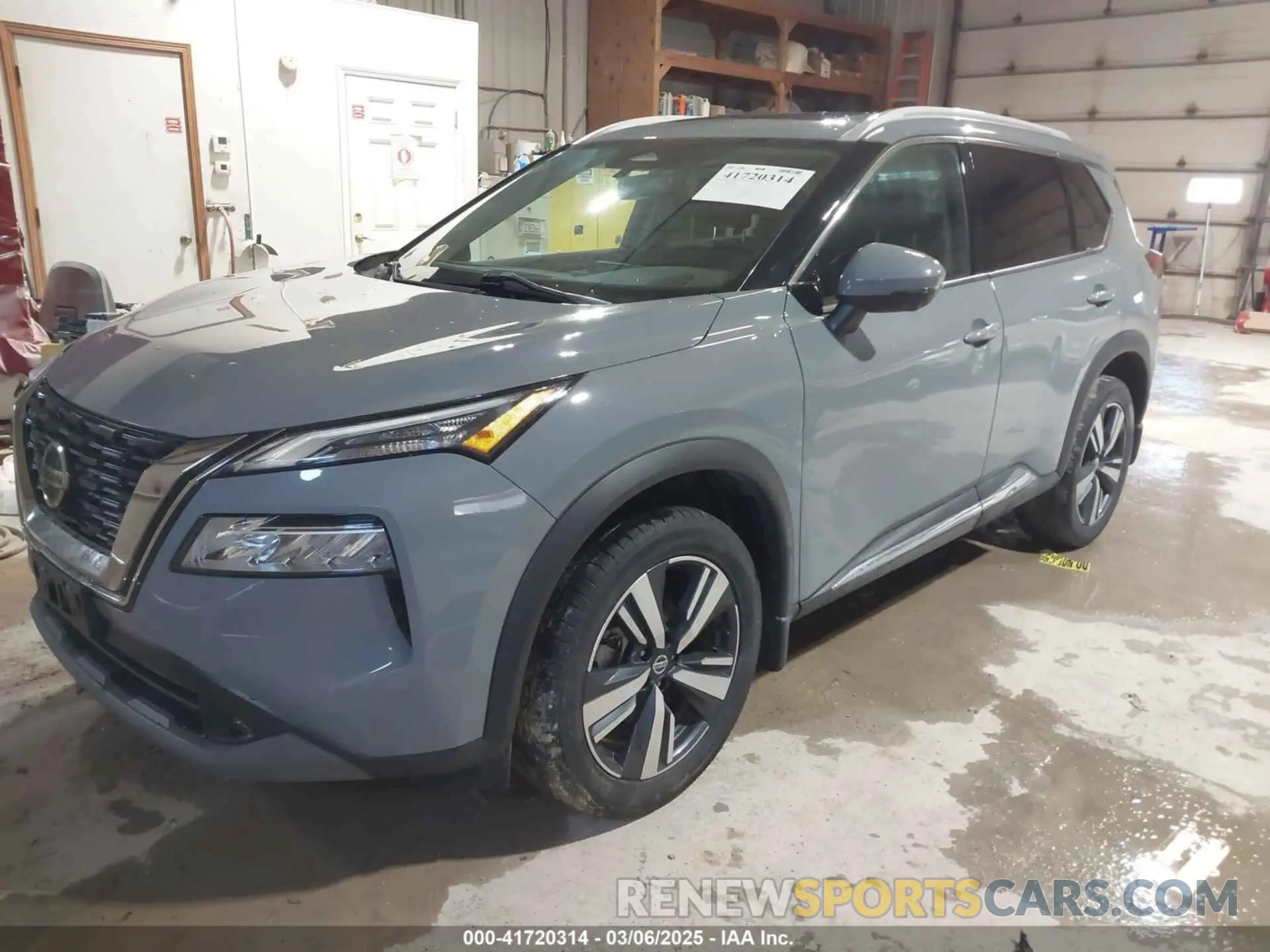2 Photograph of a damaged car 5N1AT3CB2MC791982 NISSAN ROGUE 2021