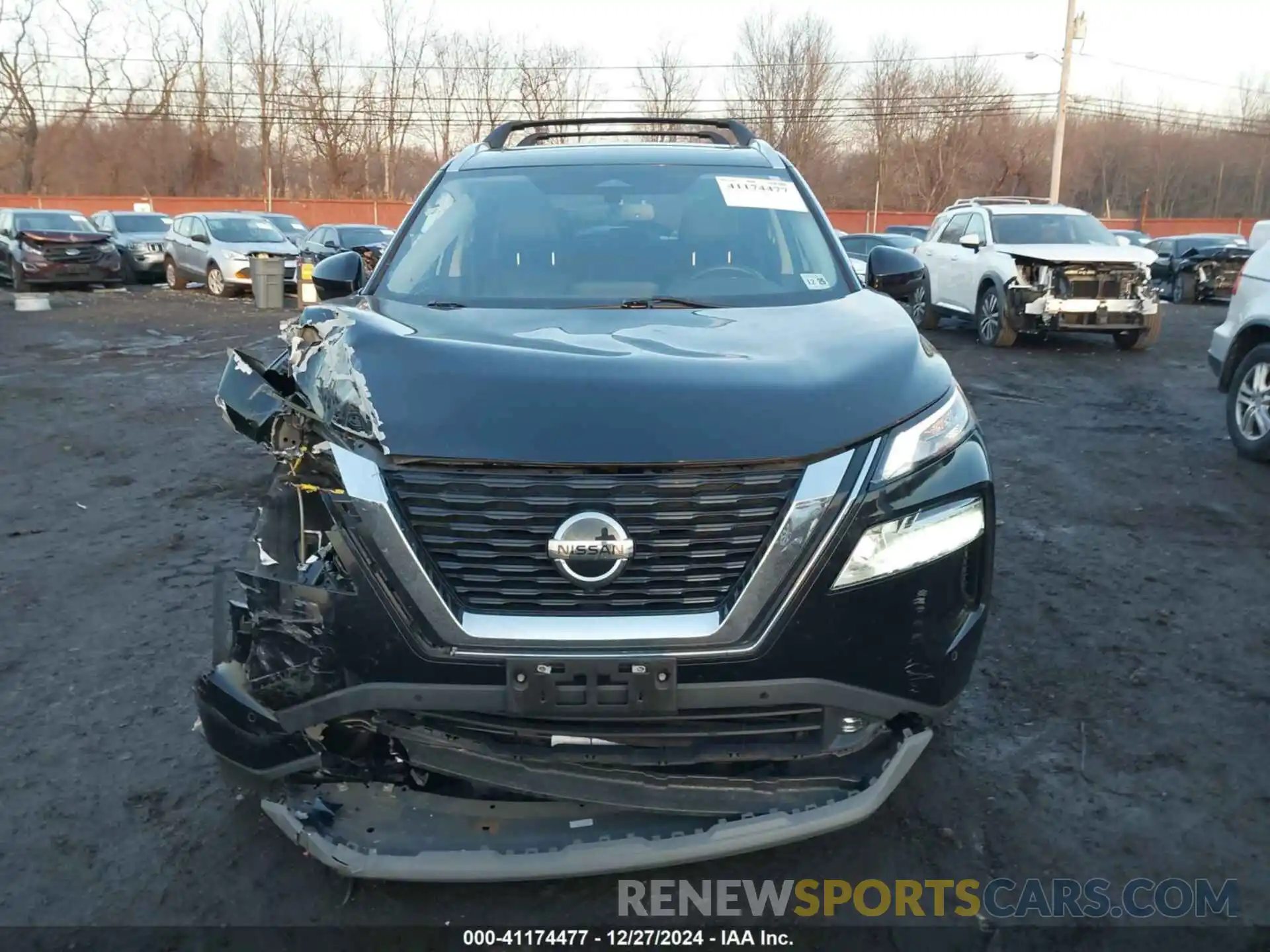 12 Photograph of a damaged car 5N1AT3CB3MC679059 NISSAN ROGUE 2021