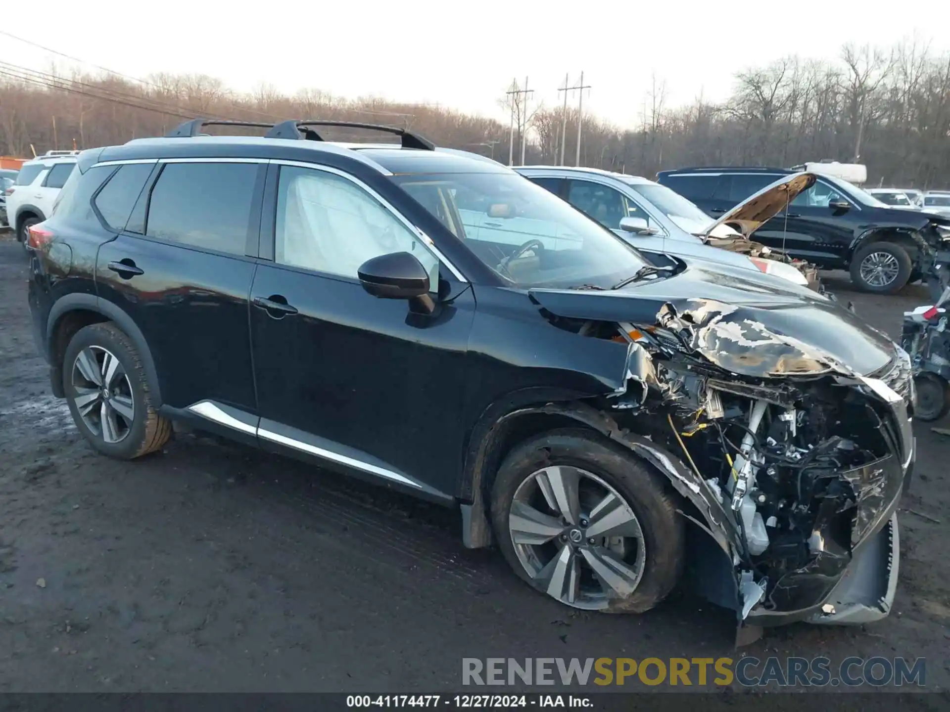 18 Photograph of a damaged car 5N1AT3CB3MC679059 NISSAN ROGUE 2021