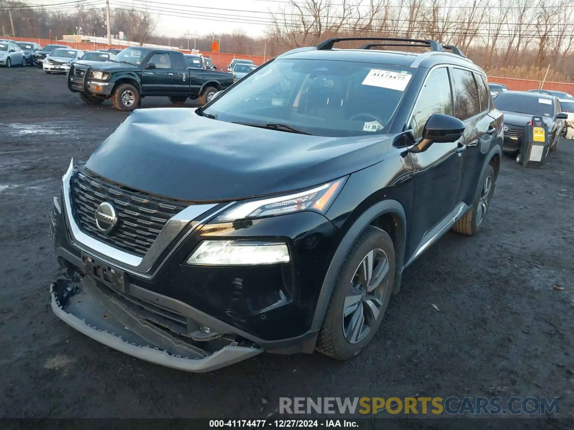 2 Photograph of a damaged car 5N1AT3CB3MC679059 NISSAN ROGUE 2021