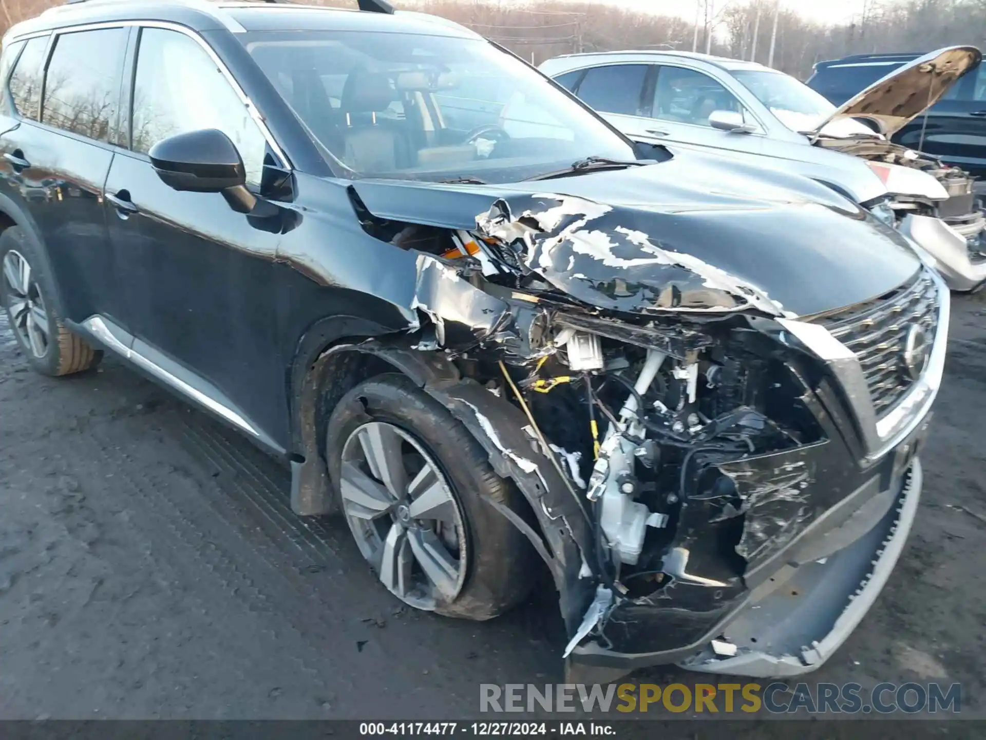 6 Photograph of a damaged car 5N1AT3CB3MC679059 NISSAN ROGUE 2021