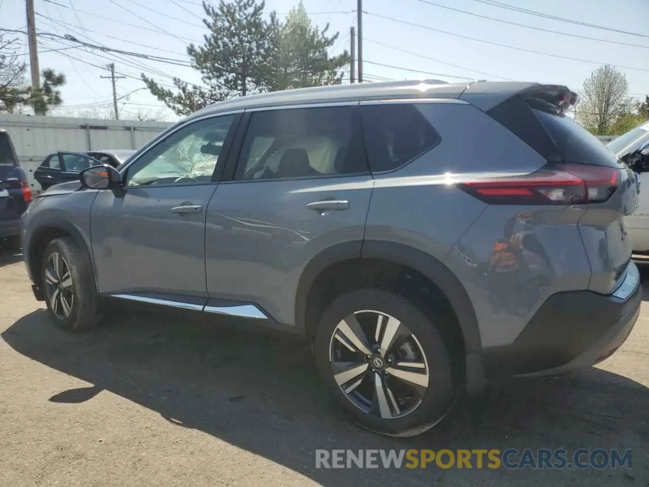 2 Photograph of a damaged car 5N1AT3CB3MC698646 NISSAN ROGUE 2021