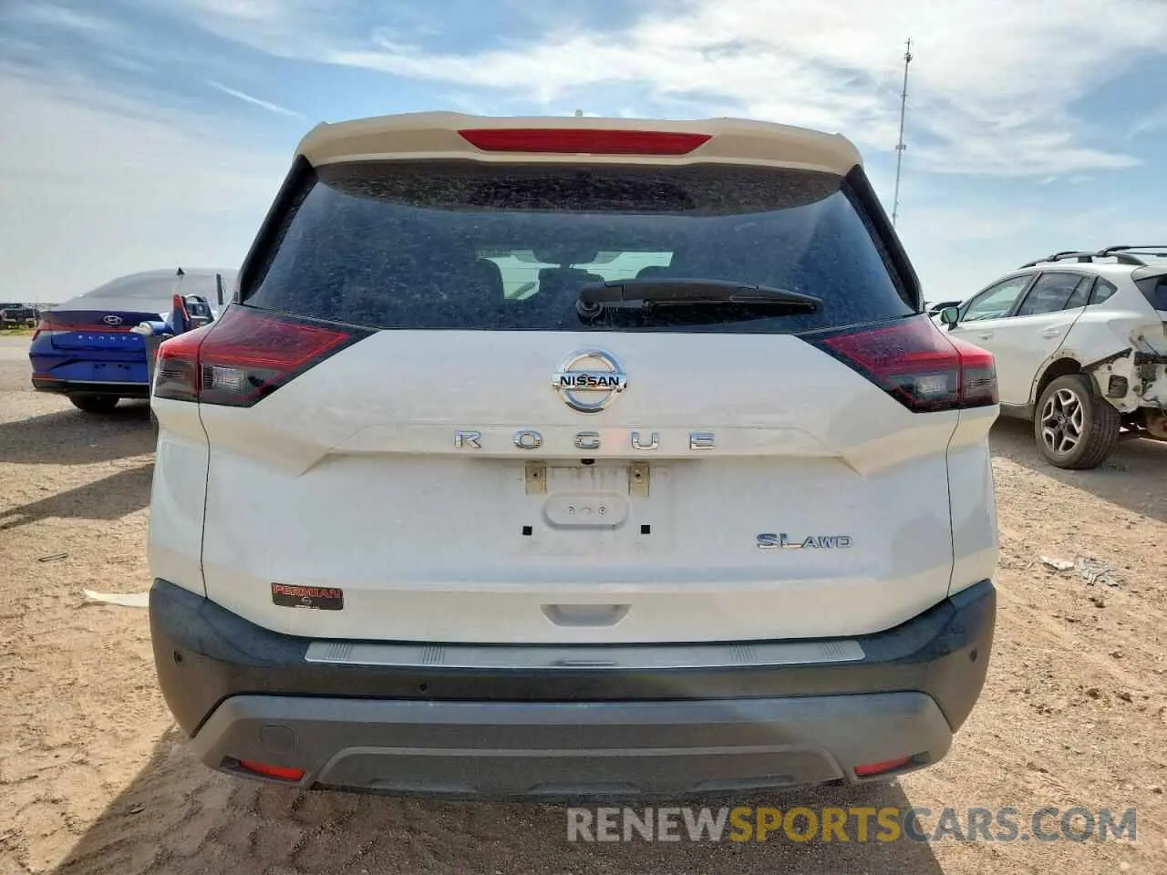 6 Photograph of a damaged car 5N1AT3CB3MC793997 NISSAN ROGUE 2021