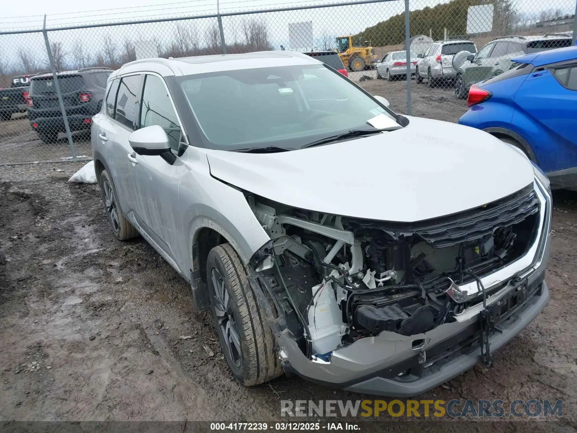 1 Photograph of a damaged car 5N1AT3CB4MC679622 NISSAN ROGUE 2021