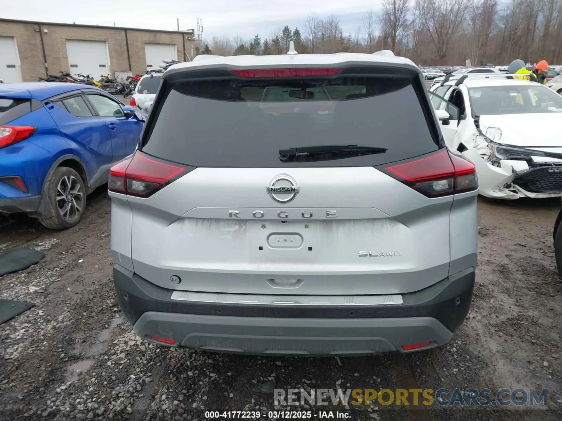 16 Photograph of a damaged car 5N1AT3CB4MC679622 NISSAN ROGUE 2021