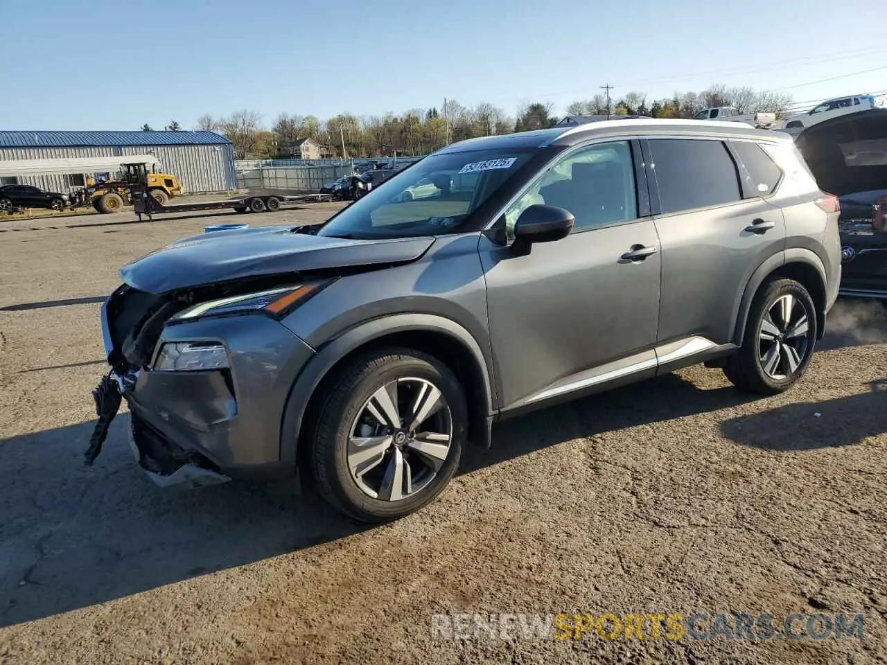 1 Photograph of a damaged car 5N1AT3CB4MC681211 NISSAN ROGUE 2021