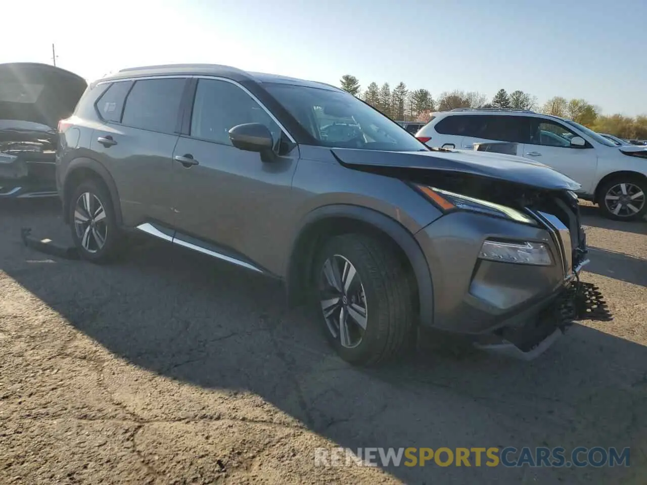 4 Photograph of a damaged car 5N1AT3CB4MC681211 NISSAN ROGUE 2021