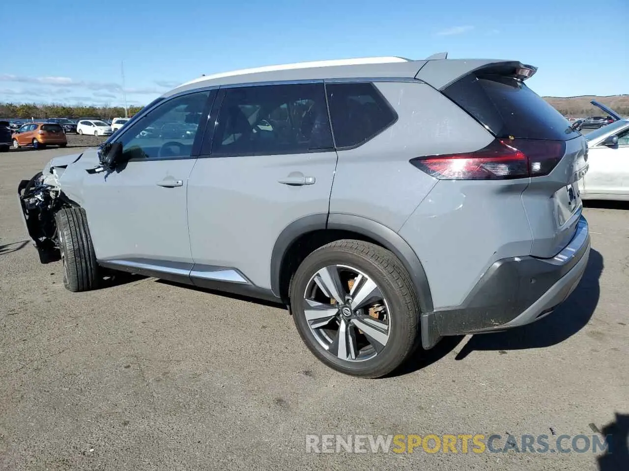 2 Photograph of a damaged car 5N1AT3CB4MC683542 NISSAN ROGUE 2021