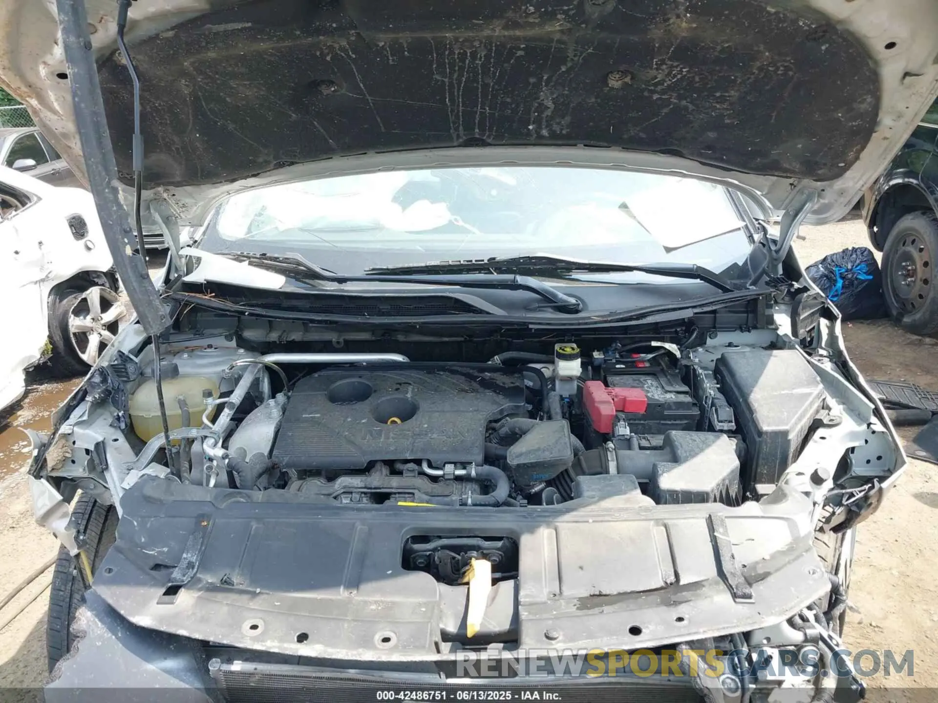 10 Photograph of a damaged car 5N1AT3CB4MC704633 NISSAN ROGUE 2021