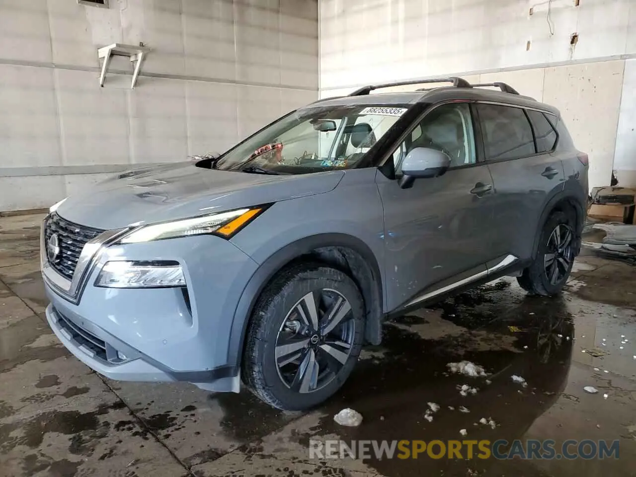 1 Photograph of a damaged car 5N1AT3CB4MC720136 NISSAN ROGUE 2021