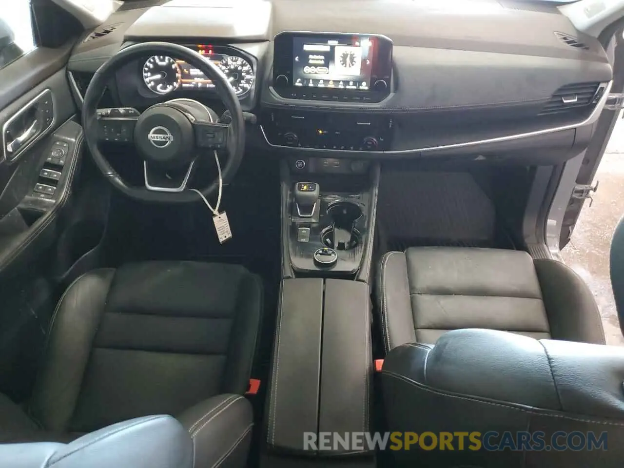 8 Photograph of a damaged car 5N1AT3CB4MC720136 NISSAN ROGUE 2021