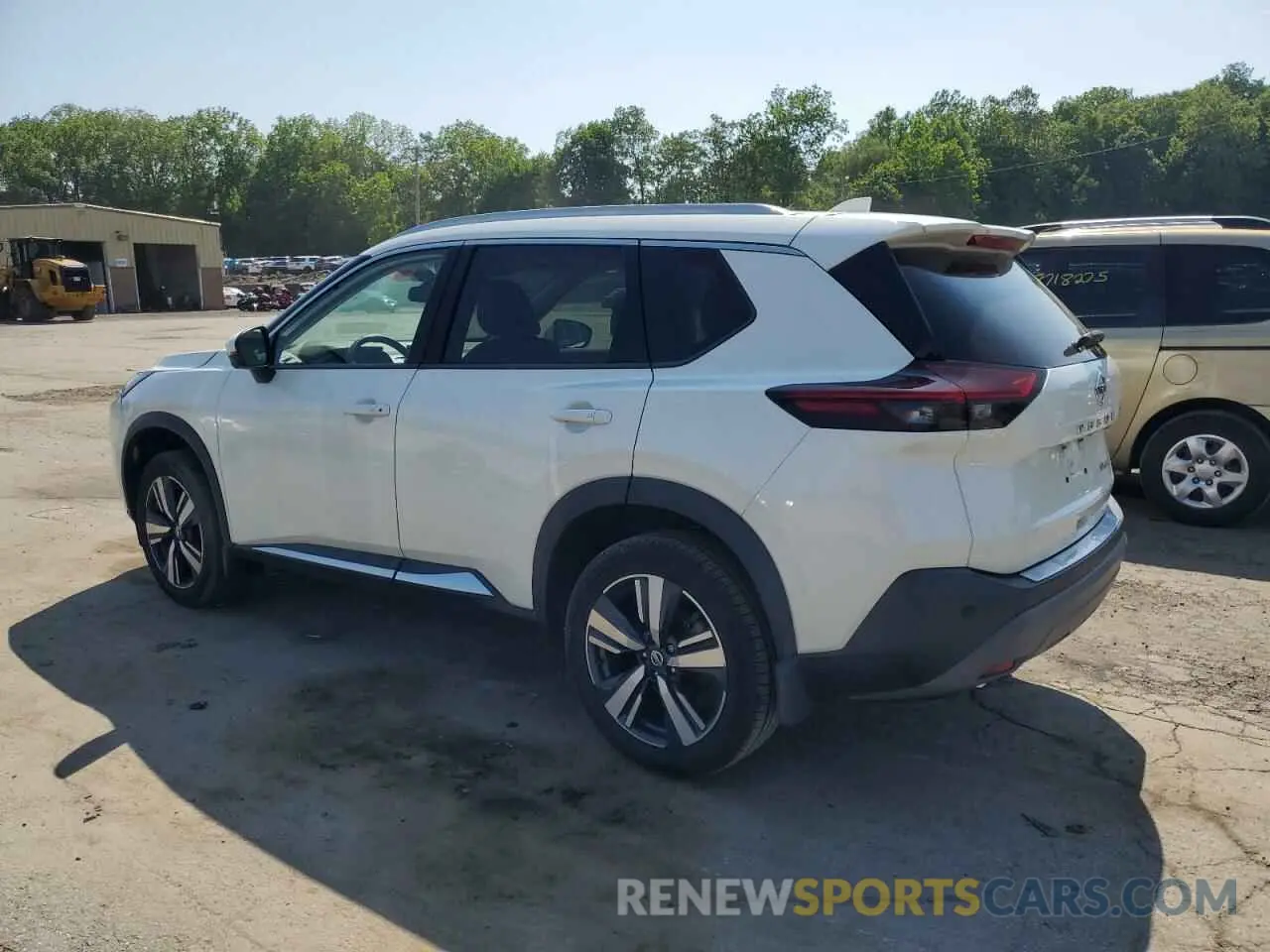 2 Photograph of a damaged car 5N1AT3CB4MC781308 NISSAN ROGUE 2021