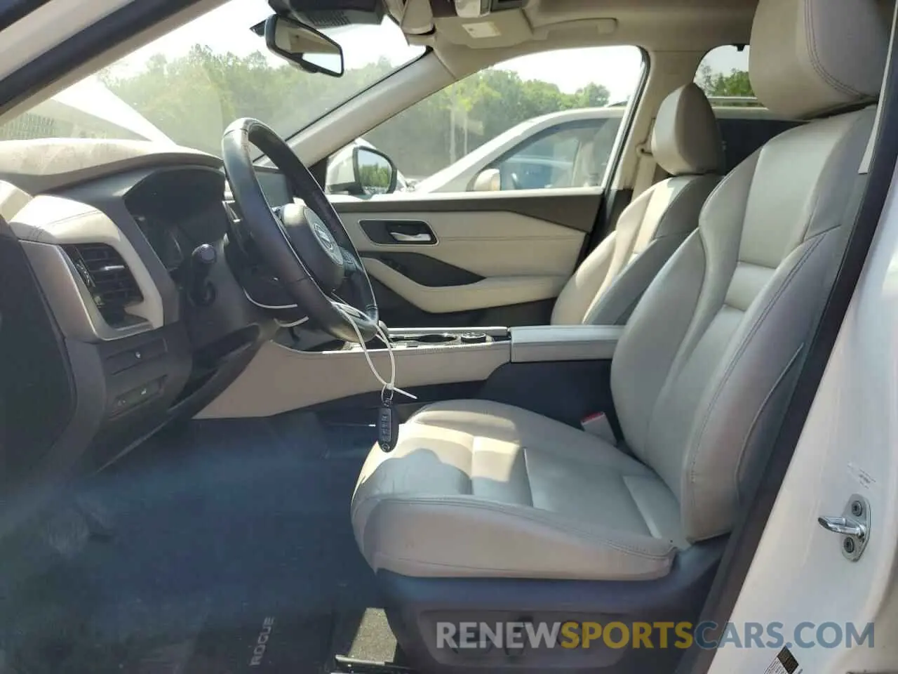 7 Photograph of a damaged car 5N1AT3CB4MC781308 NISSAN ROGUE 2021