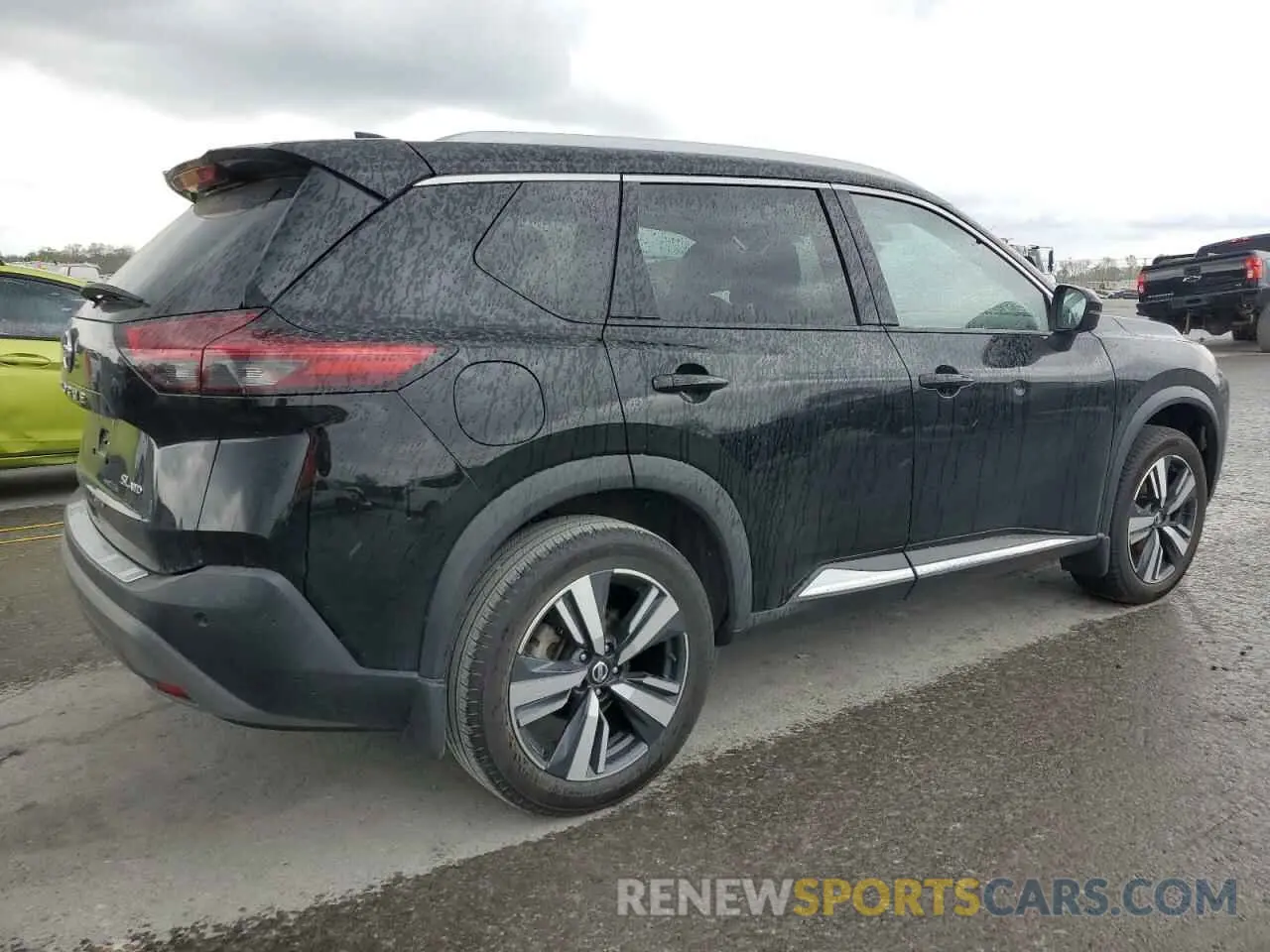 3 Photograph of a damaged car 5N1AT3CB5MC678270 NISSAN ROGUE 2021