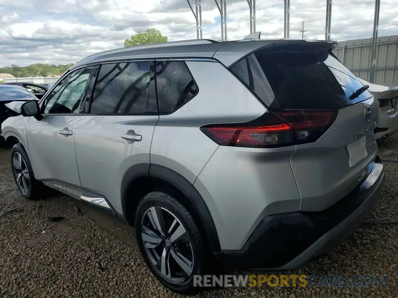 2 Photograph of a damaged car 5N1AT3CB5MC807897 NISSAN ROGUE 2021