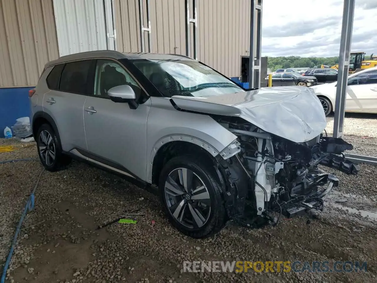4 Photograph of a damaged car 5N1AT3CB5MC807897 NISSAN ROGUE 2021