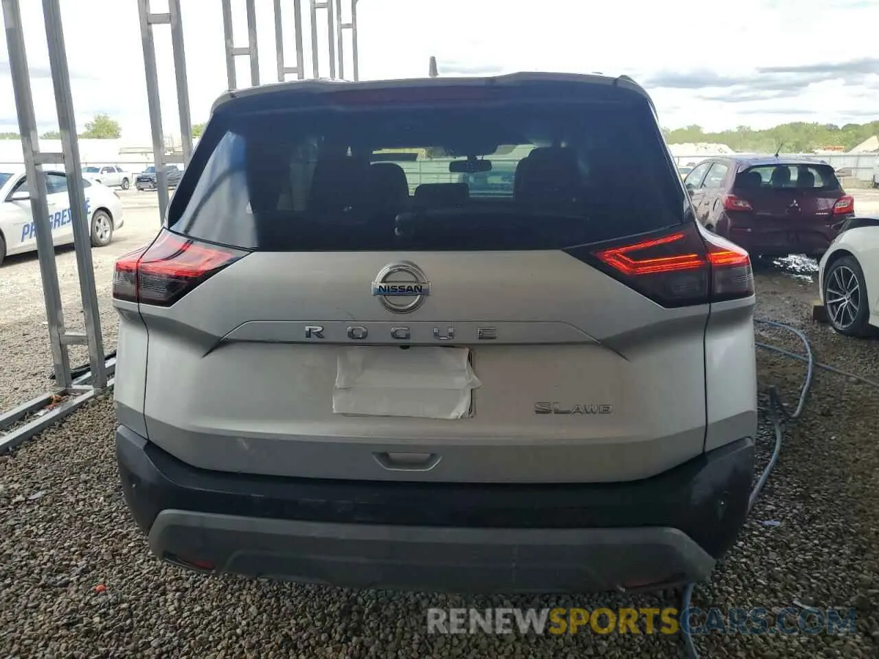 6 Photograph of a damaged car 5N1AT3CB5MC807897 NISSAN ROGUE 2021