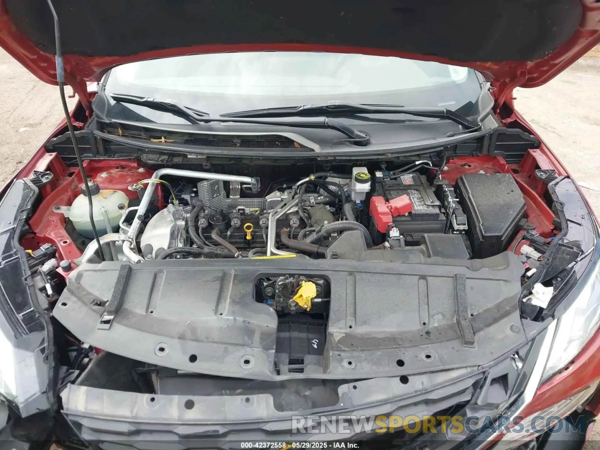 10 Photograph of a damaged car 5N1AT3CB5MC816860 NISSAN ROGUE 2021