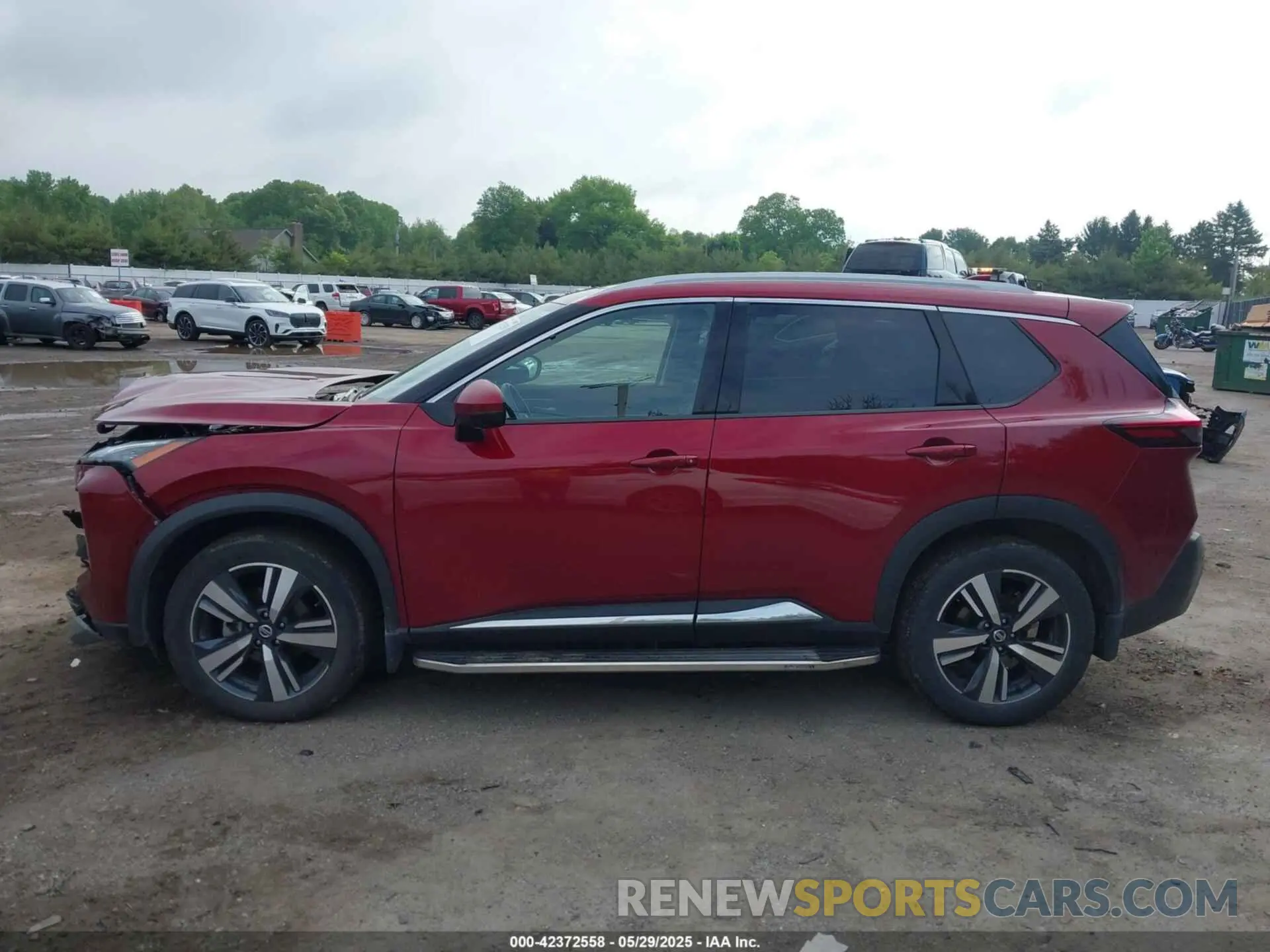 15 Photograph of a damaged car 5N1AT3CB5MC816860 NISSAN ROGUE 2021
