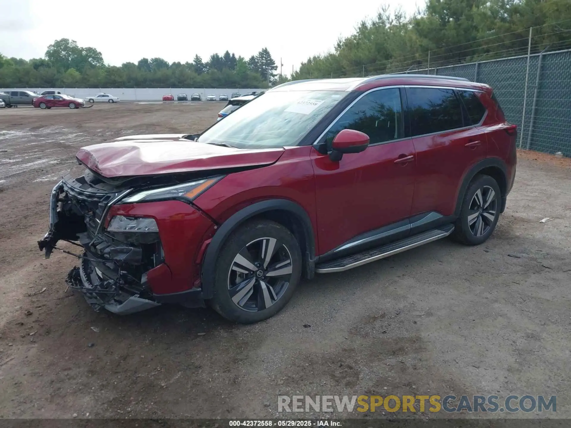 2 Photograph of a damaged car 5N1AT3CB5MC816860 NISSAN ROGUE 2021