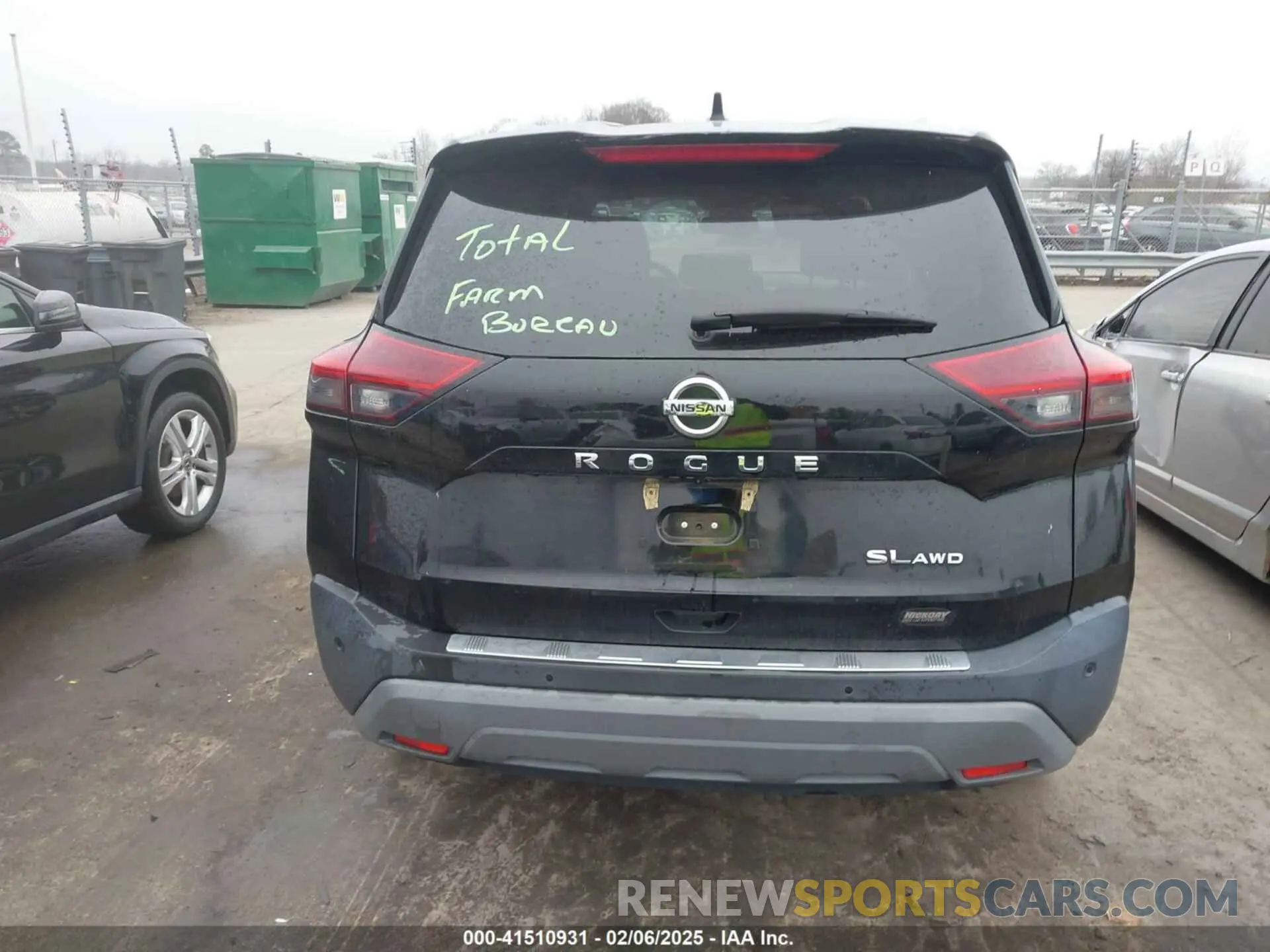 16 Photograph of a damaged car 5N1AT3CB6MC679167 NISSAN ROGUE 2021
