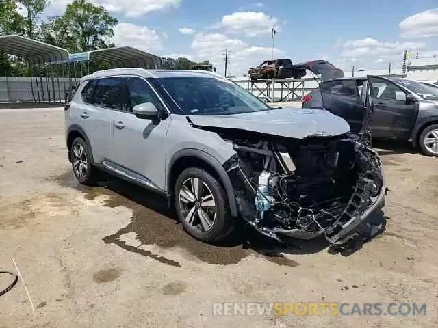 15 Photograph of a damaged car 5N1AT3CB6MC679413 NISSAN ROGUE 2021