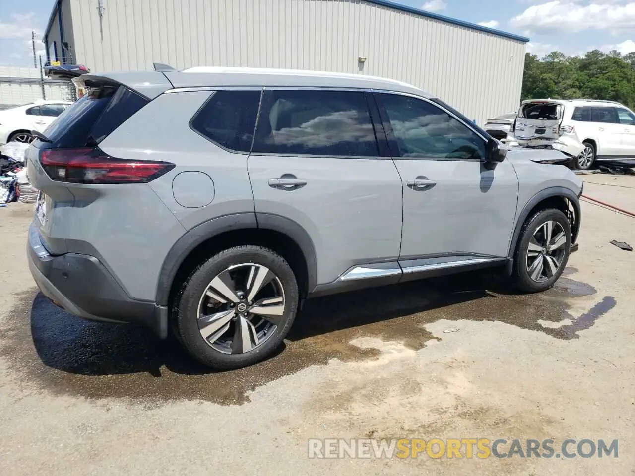 3 Photograph of a damaged car 5N1AT3CB6MC679413 NISSAN ROGUE 2021